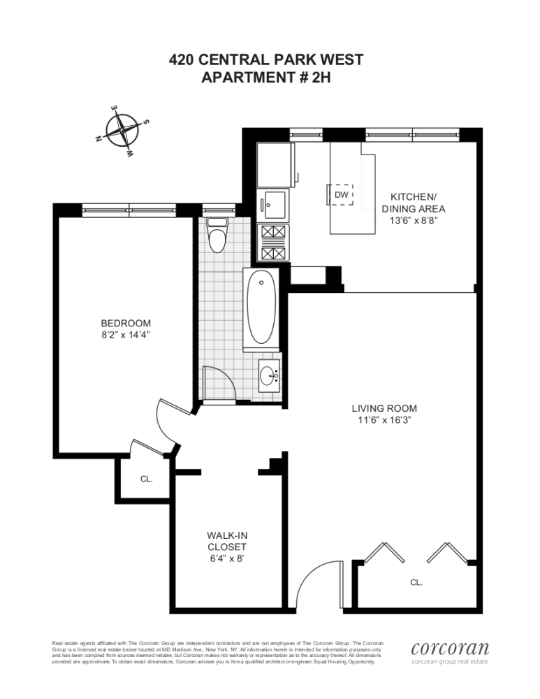 420 Central Park West, #2H