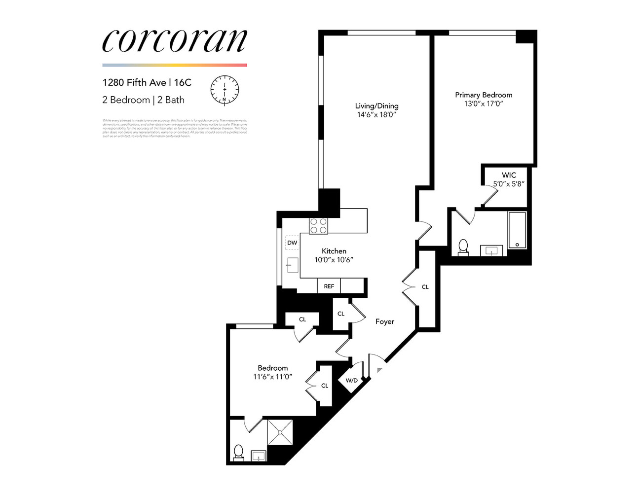 1280 Fifth Avenue 16C Upper East Side New York NY 10029