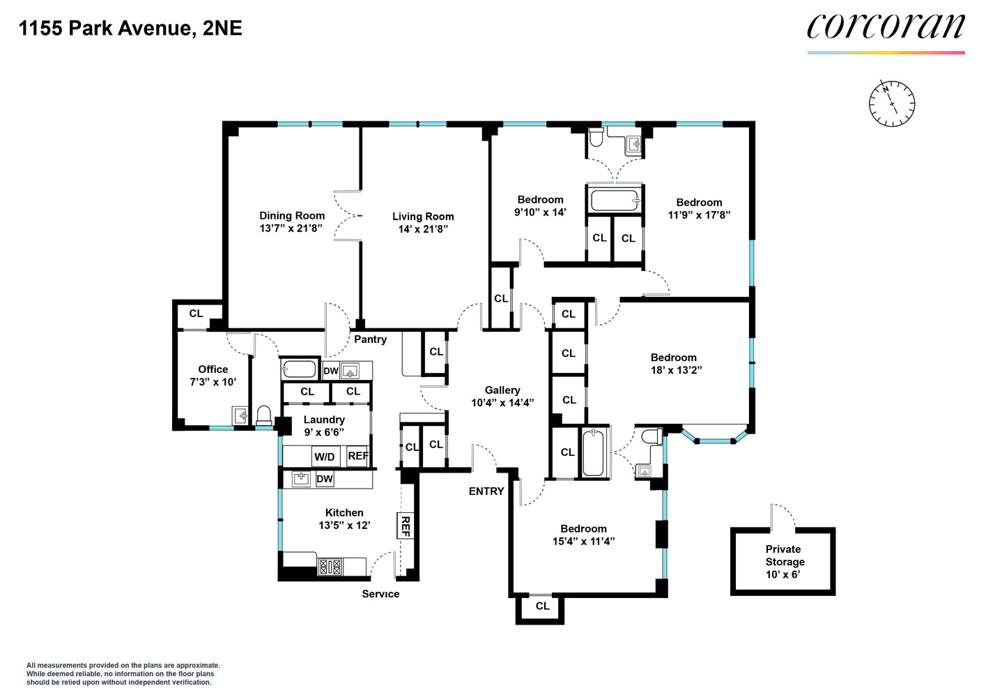 1155 Park Avenue 2NE Carnegie Hill New York NY 10128