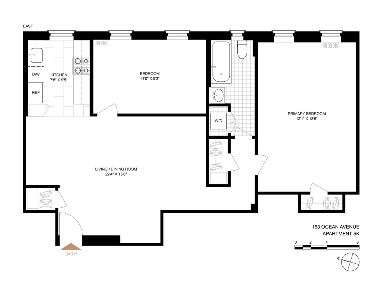 163 Ocean Avenue 5K Brooklyn NY 11225