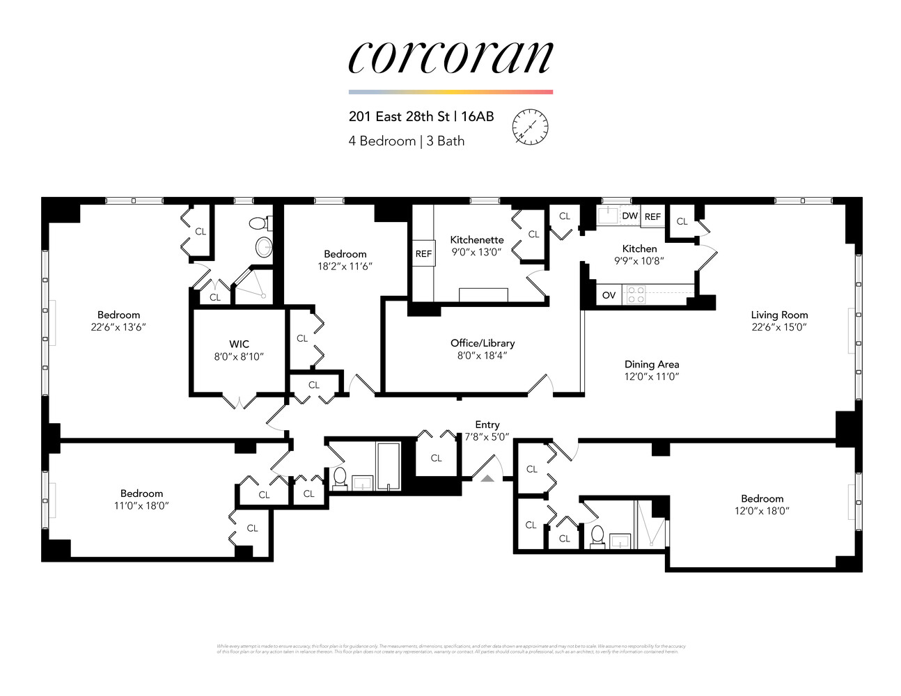 201 East 28th Street 16AB Kips Bay New York NY 10016