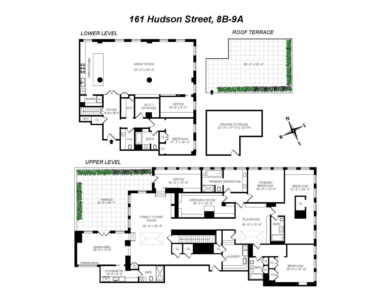 161 Hudson Street Tribeca New York NY 10013