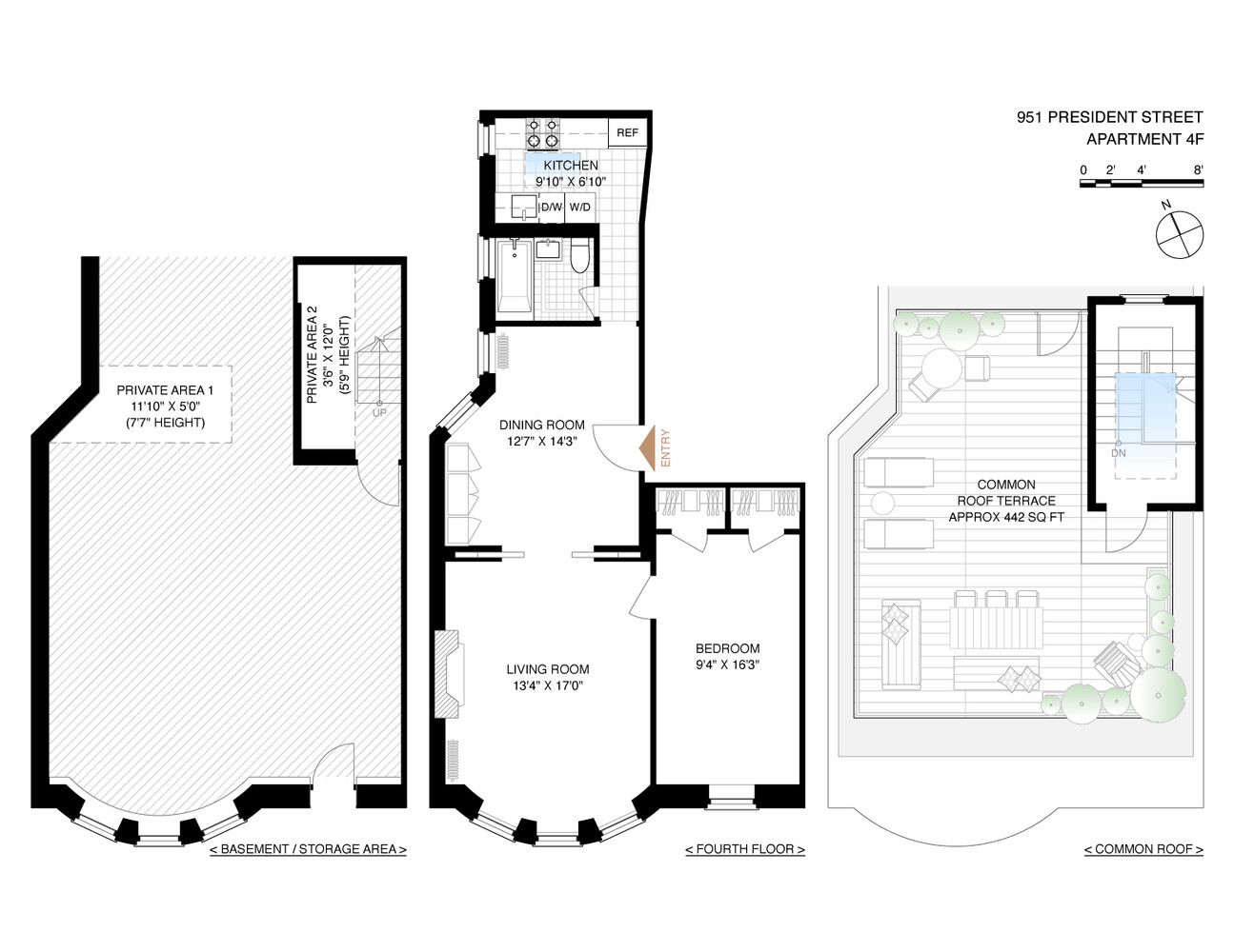 951 President Street 4F Park Slope Brooklyn NY 11215