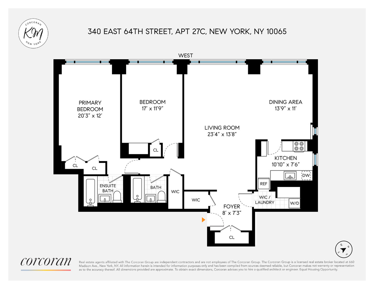 340 East 64th Street 27C Upper East Side New York NY 10065