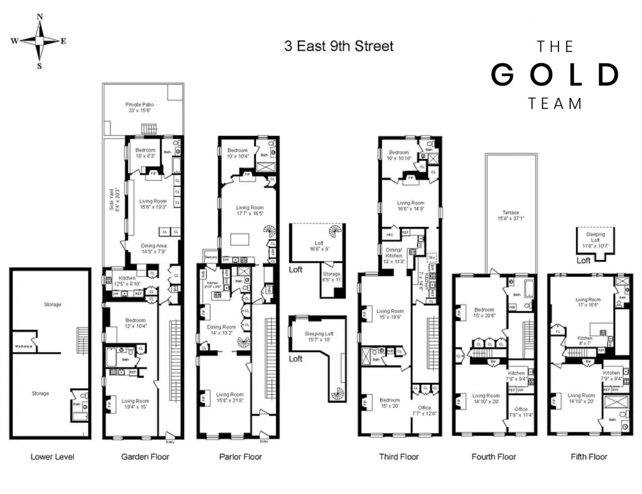 3 East 9th Street Greenwich Village New York NY 10003