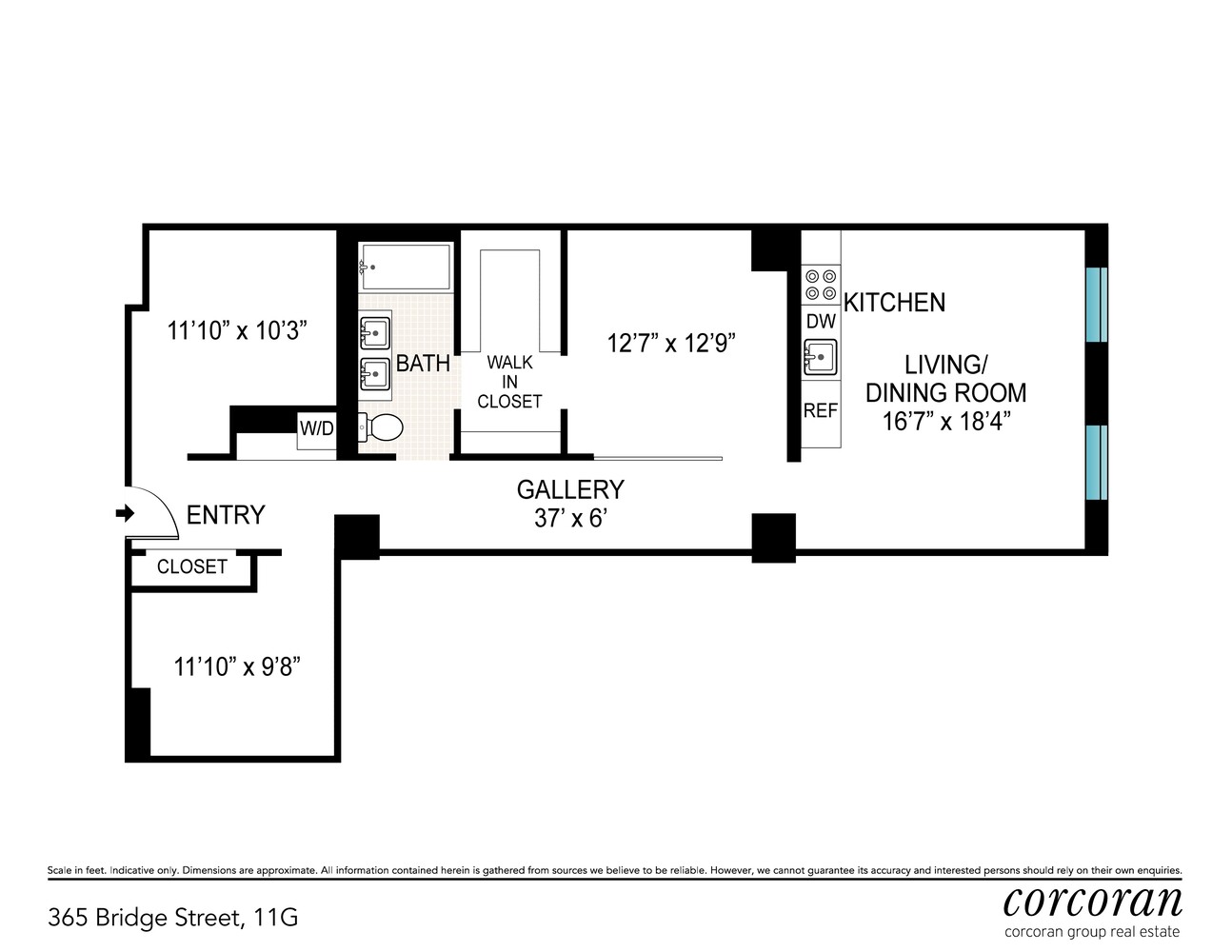 365 Bridge Street 11G Downtown Brooklyn NY 11201