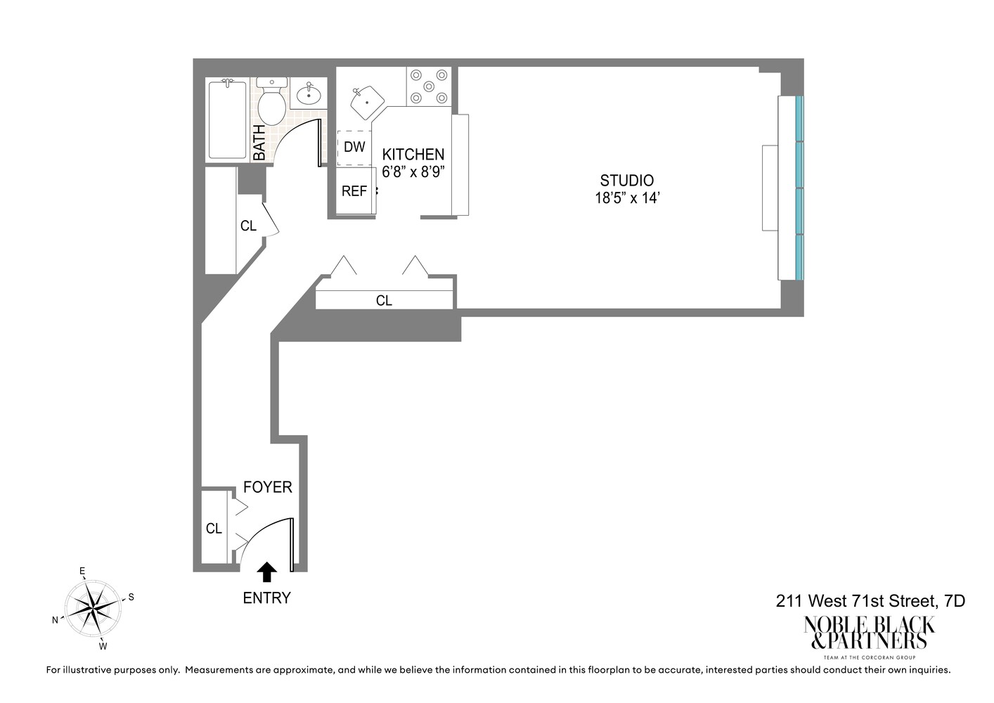 211 West 71st Street 7D Lincoln Square New York NY 10023