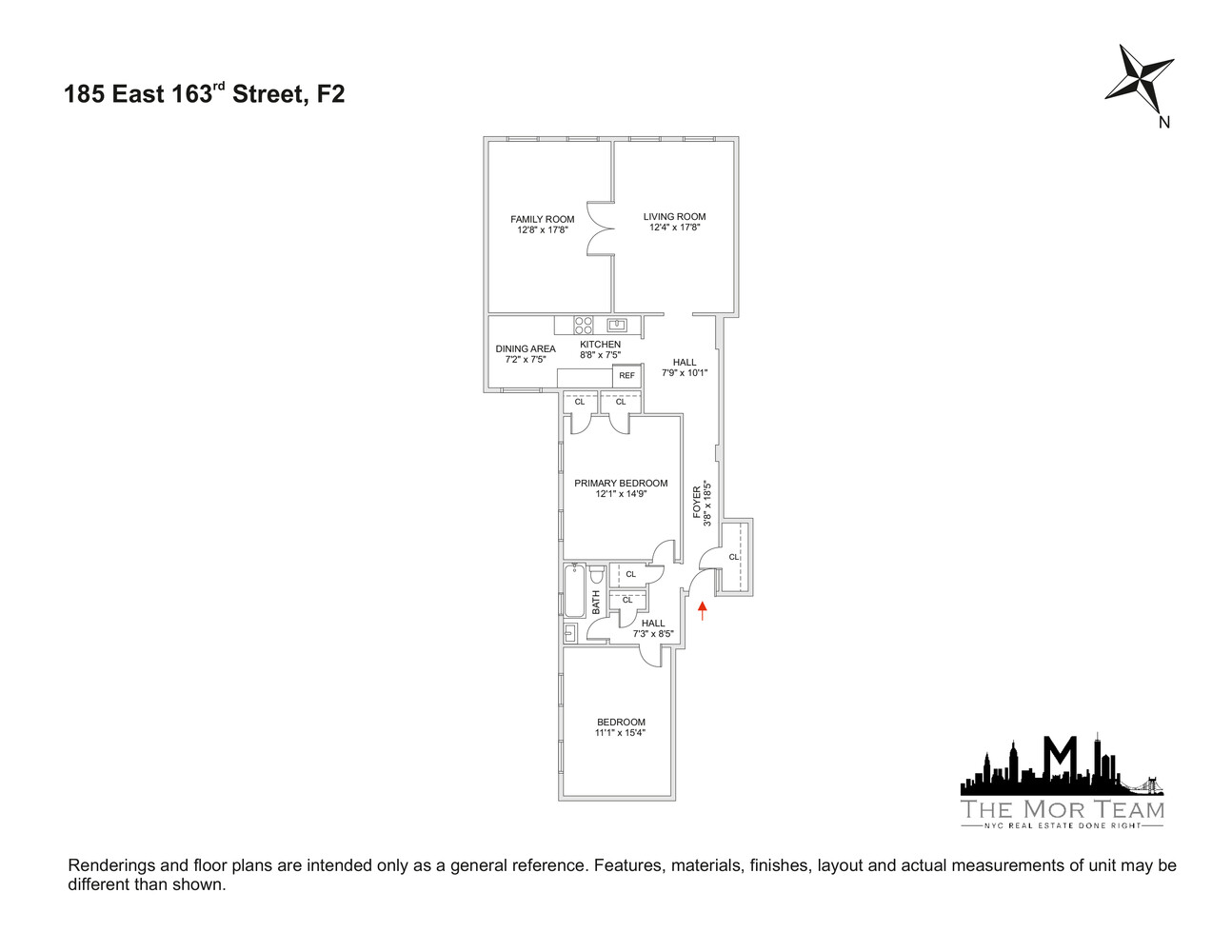 185 East 163rd Street B2 Melrose Bronx NY 10451