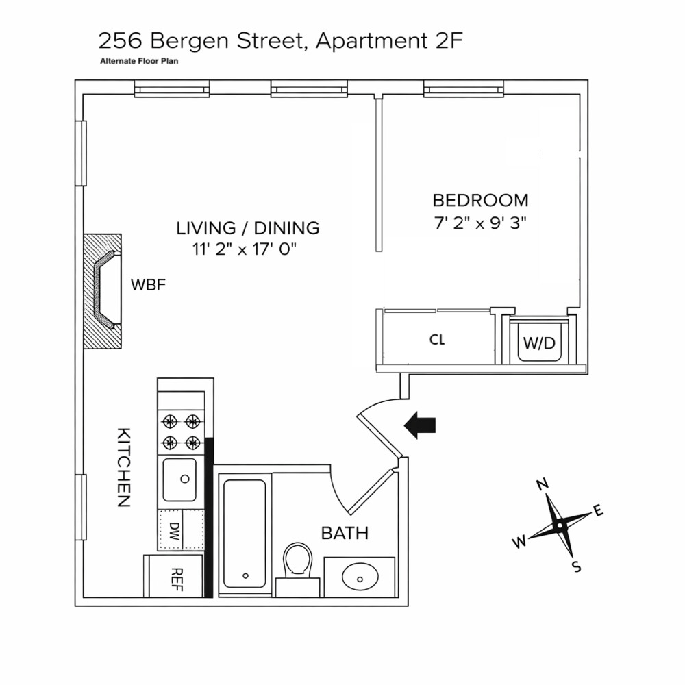 256 Bergen Street 2F Boerum Hill Brooklyn NY 11217