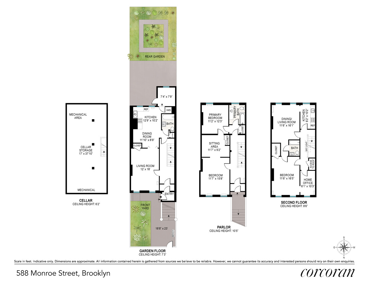 588 Monroe Street Stuyvesant Heights Brooklyn NY 11221