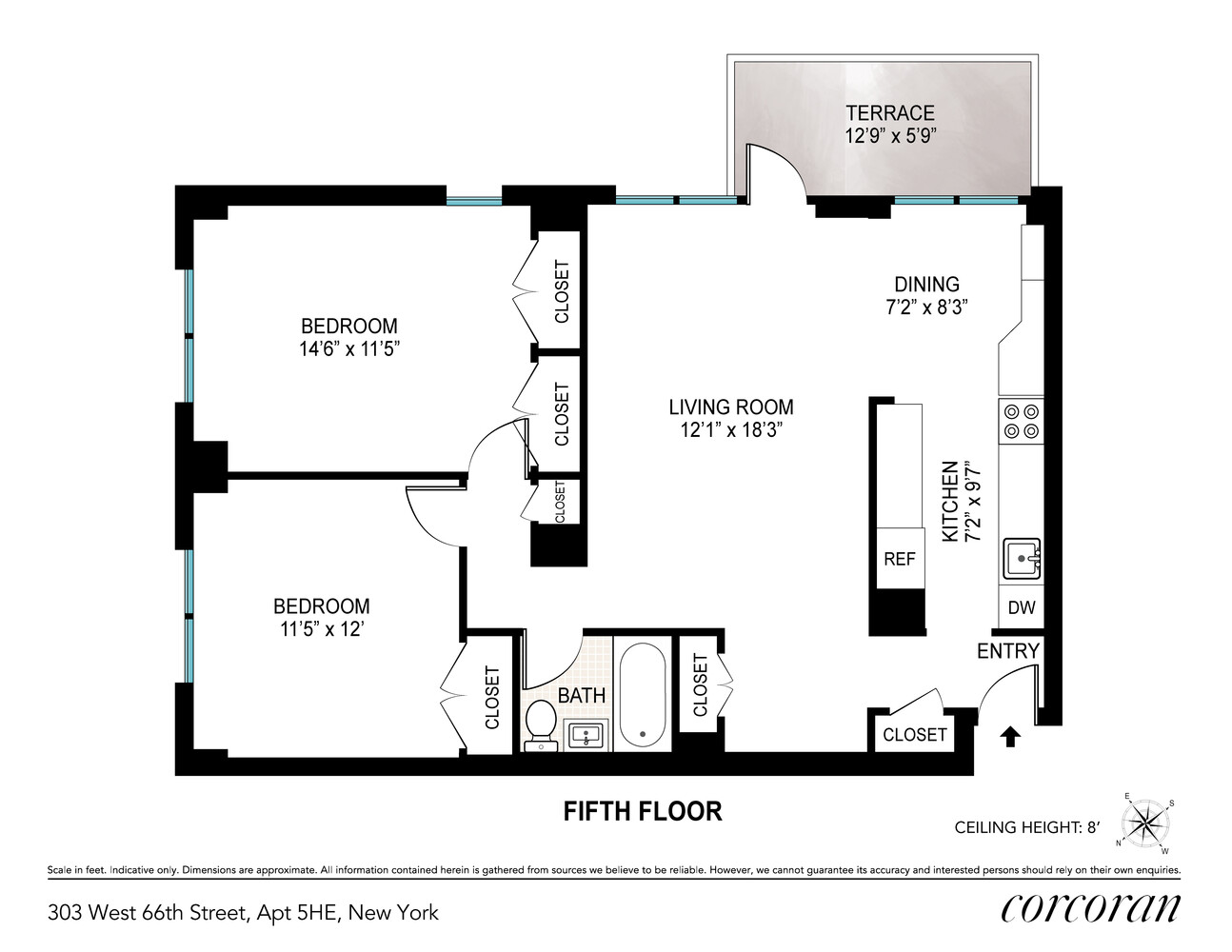 303 West 66th Street 5HE Lincoln Square New York NY 10023