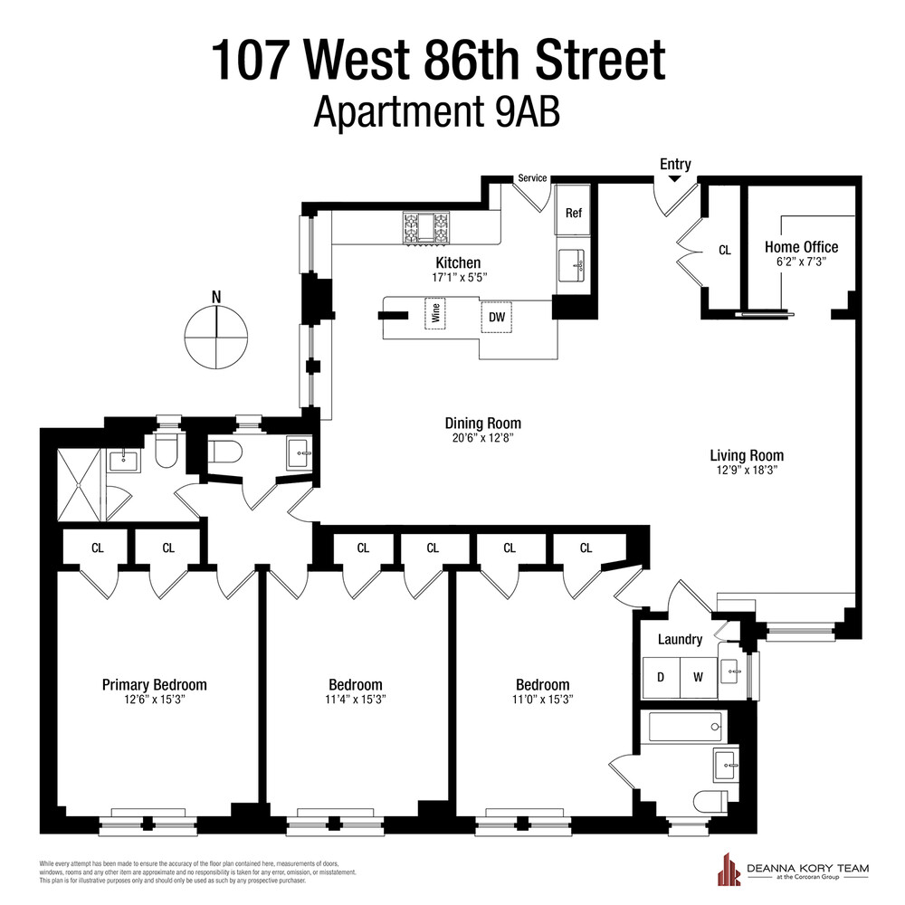 107 West 86th Street Upper West Side New York NY 10024